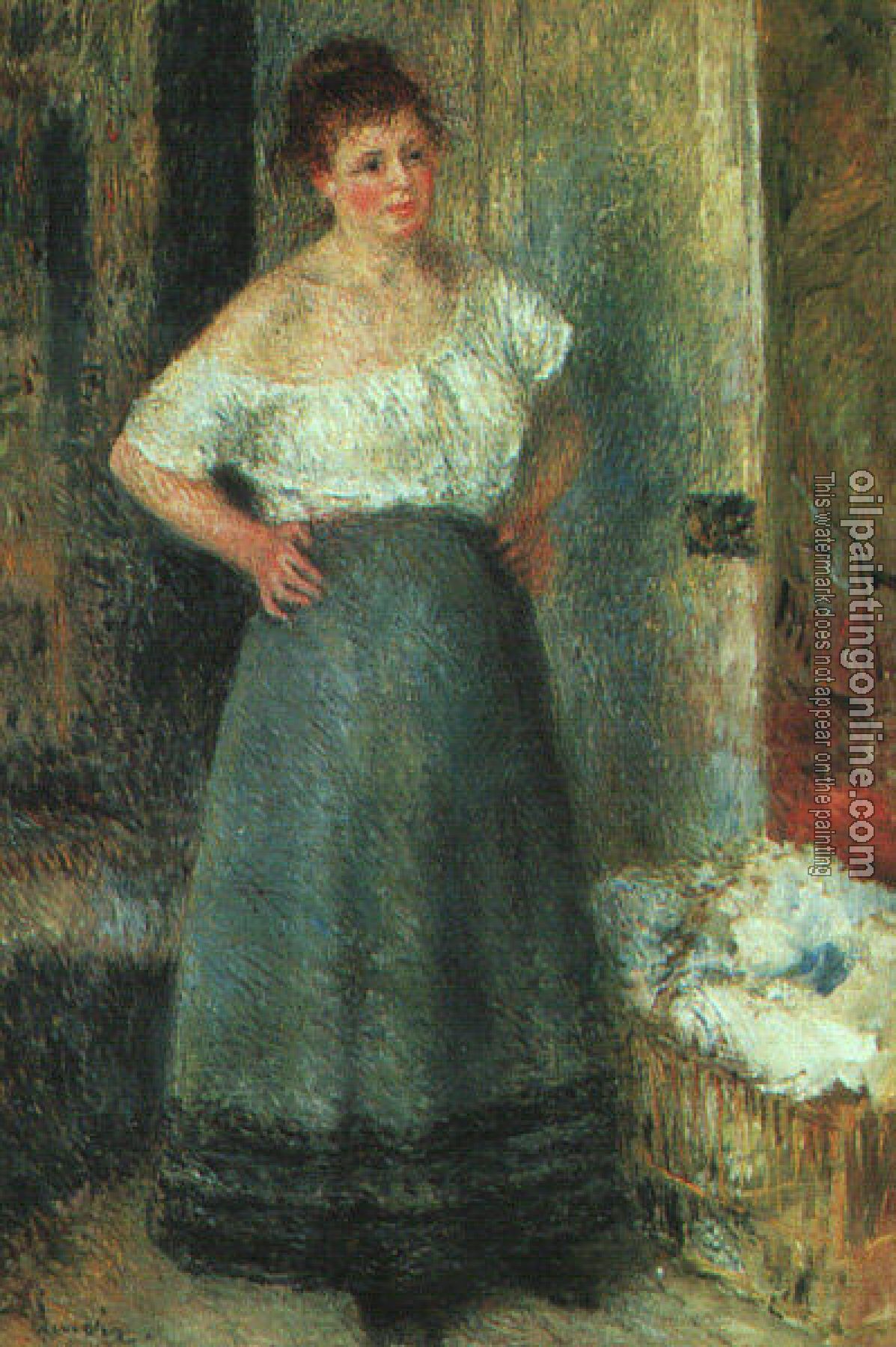 Renoir, Pierre Auguste - The Laundress II